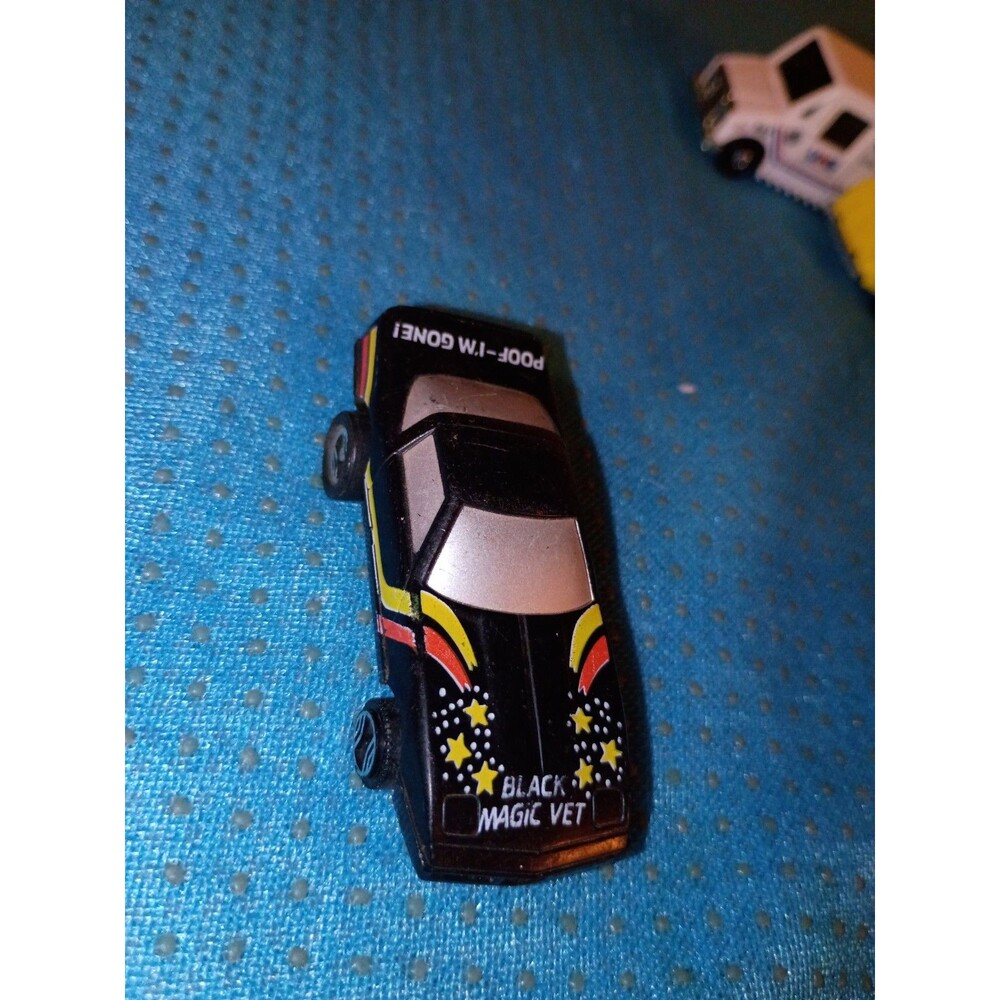 Vintage 1983 Tonka TNT Racers Chevrolet Corvette Chevy Black Magic Vet Poof Gone